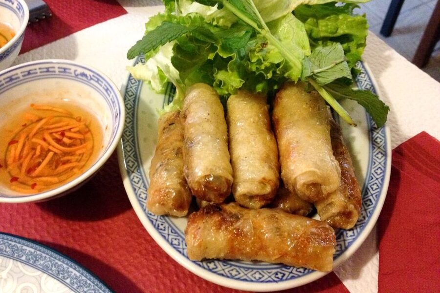 Hanoi: Small-Group Street Food Walking Tour - Sticky rice with ice cream is the surprise dessert