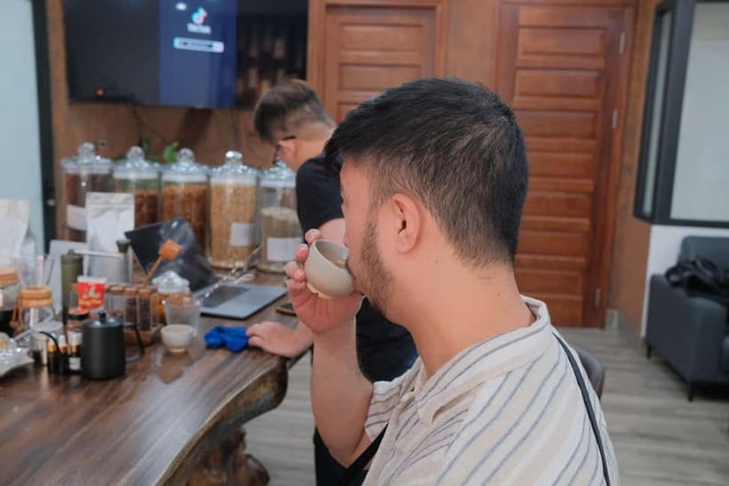 Hanoi Ultimate Coffee Workshop: Make, Learn & Taste - Meeting in a tucked-away Hanoi lane