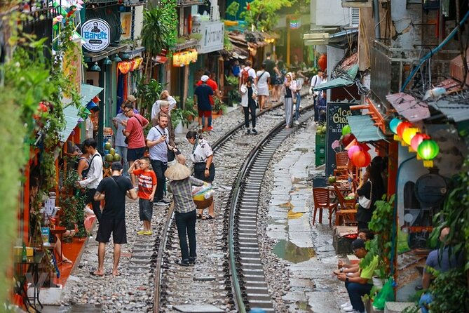 Hanoi Vespa After Dark Street food + Train Street+ Live Music - The Opera House and the French Quarter by Vespa