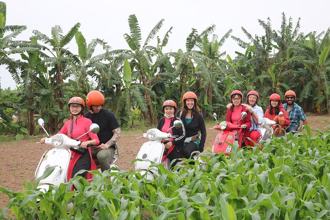 Hanoi Vespa Countryside Tour With Female Ao Dai Riders Half Day - Co Loa Citadel and the 3rd-century BC story