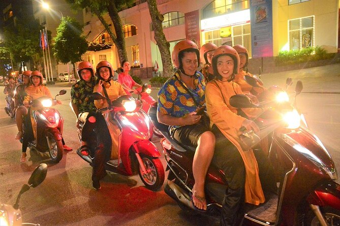 Hanoi Vespa Food Tours Led By Women - Meeting at the Opera House and getting ready to ride