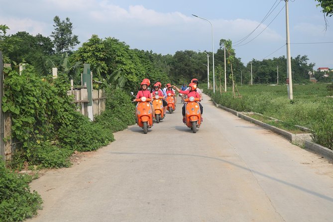 Hanoi Vespa Full Day City & Countryside with Female Ao Dai Riders - Four hours around Co Loa and the Red River plain