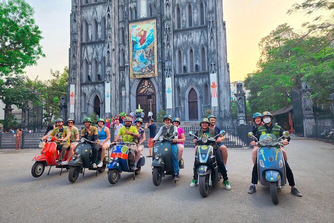 Hanoi Vespa Tours: Food + Culture + Fun on Army Vespa - Starting in Chợ Trời and Hanoi’s back streets