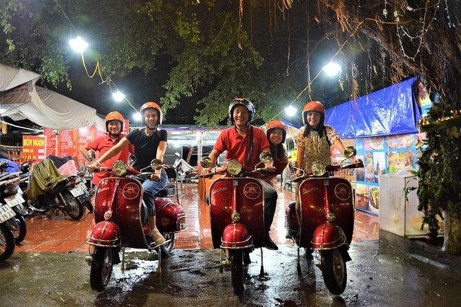 Hanoi Vespa Tours: Hanoi After Dark Vespa Food Tours - Through the Old Quarter and railway streets