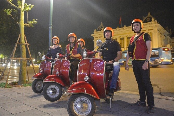 Hanoi Vespa Tours: Hanoi Vintage Vespa Food Tours - Starting at the Opera House and getting settled