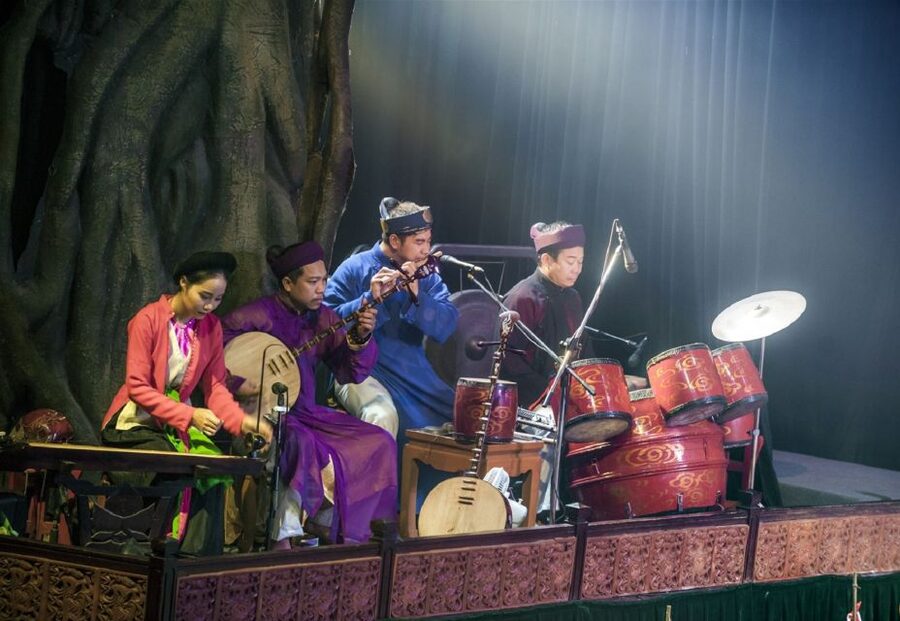 Hanoi: Water Puppet Show Tickets - Live music is half the show