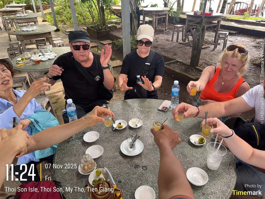 HCM: Authentic Mekong Delta - Boat, TukTuk, Khot Cake Making - Key points to know before booking