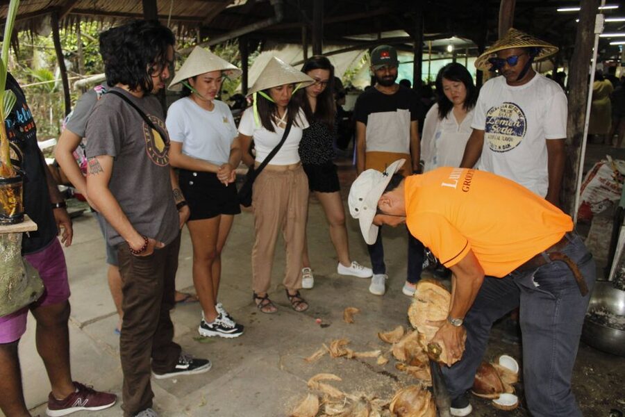 HCM: Mekong Delta, My Tho & Ben Tre Coconut Village - Unicorn Island, honey tea, and village lanes