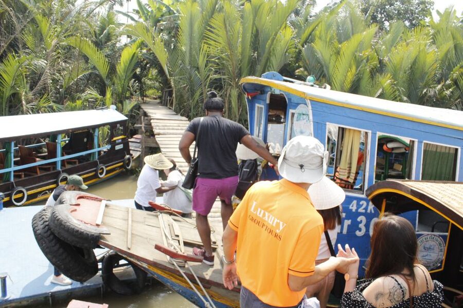 HCM: Mekong Delta, My Tho & Ben Tre Coconut Village - Lunch, tropical fruit, and folk music