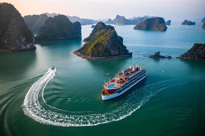 Heritage Cruises Best Luxury Cruise to Halong and Lan Ha Bay 2D1N - A boutique cruise through two famous bays