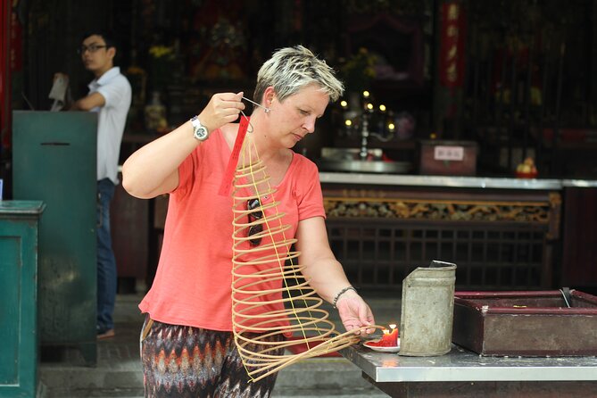 Ho Chi Minh City Motorbike Tour with Student | Saigon Adventure - Chinatown and the pagoda