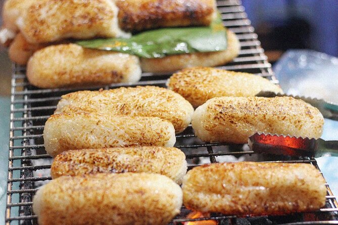 Ho Chi Minh City Street Food Tour & Sightseeing By Motorbike - Bánh khọt beside the Nguyễn Thiện Thuật apartments
