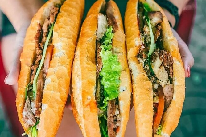 Ho Chi Minh City Street Food Tour & Sightseeing By Motorbike - Bánh mì, the city’s famous sandwich
