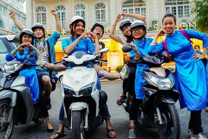 Ho Chi Minh Night Tour by Motorbikes with Female Rider | KissTour - Why a scooter is the right way to see Saigon at night