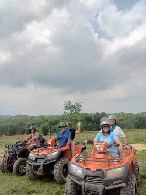 Hoi An: ATV Quad Bike Adventure and BBQ Feast - Getting Dressed for a Muddy Day