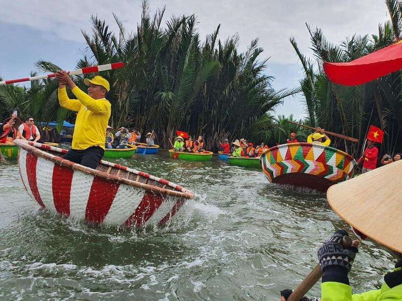 Hoi An: Coconut Basket Boat Ride by Hangcoconut - Photos, filming, and small extra costs