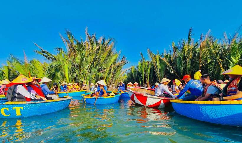 Hoi An: Coconut Basket Boat Rides with Two-way Transfers - What Riding a Bamboo Basket Boat Feels Like