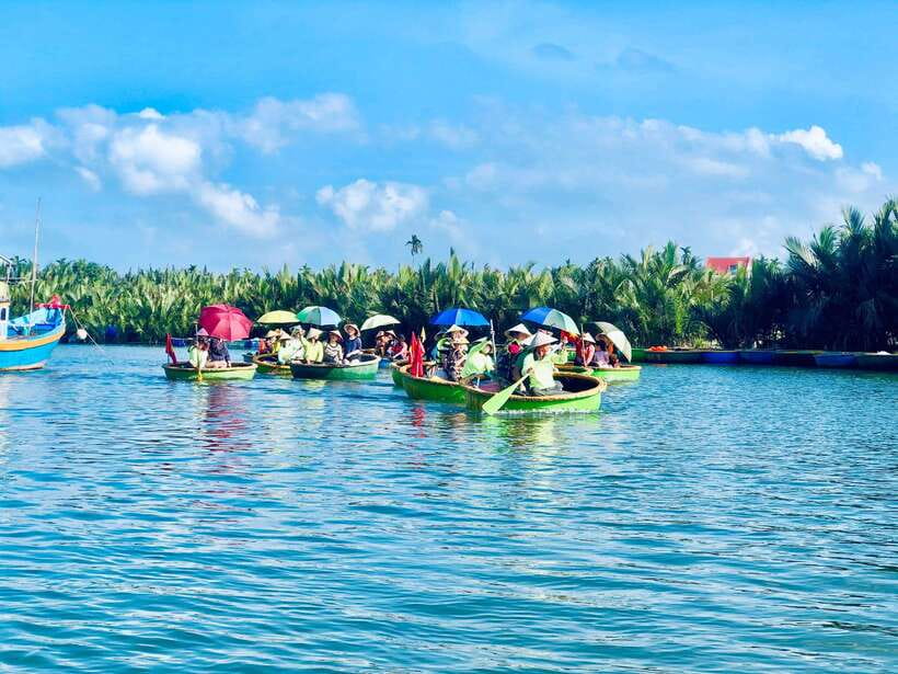 Hoi An: Coconut Basket Boat Rides with Two-way Transfers - How the $12 Price Works for You