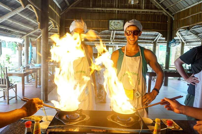 Hoi An: Cooking Class + basket boat (free transfer in Hoian) - What the $25 Hoi An cooking class actually includes