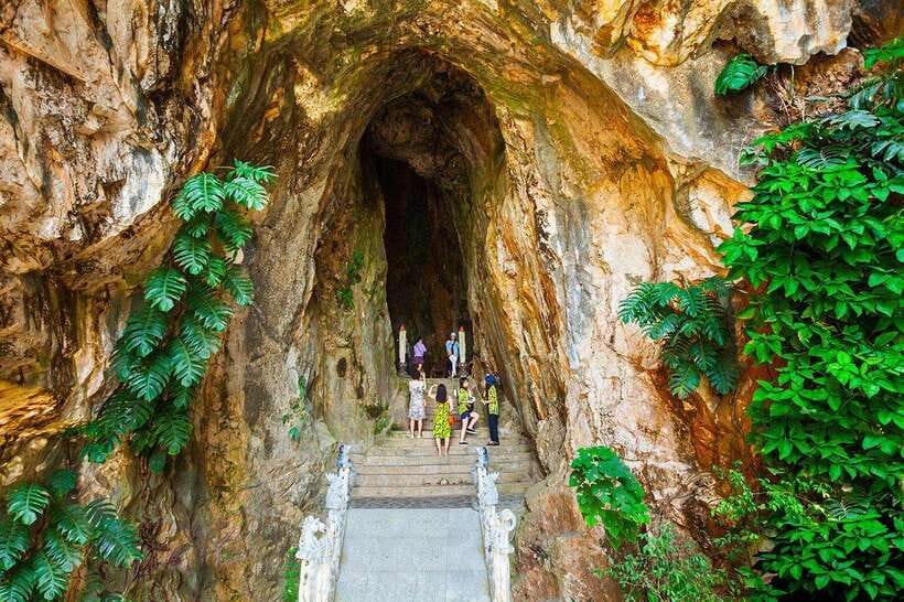 Hoi An/Da Nang: My Son Sanctuary - Golden Bridge by Car - Marble Mountains, caves and Buddhist shrines near Da Nang