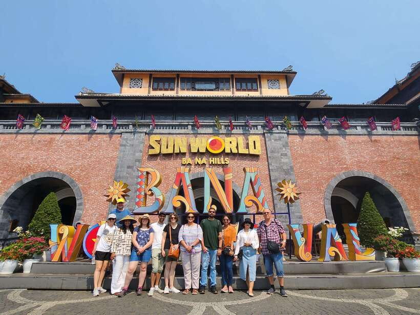 Hoi An / Da Nang to Ba Na Hills Day Trip with Golden Bridge - French Village and the second cable-car section