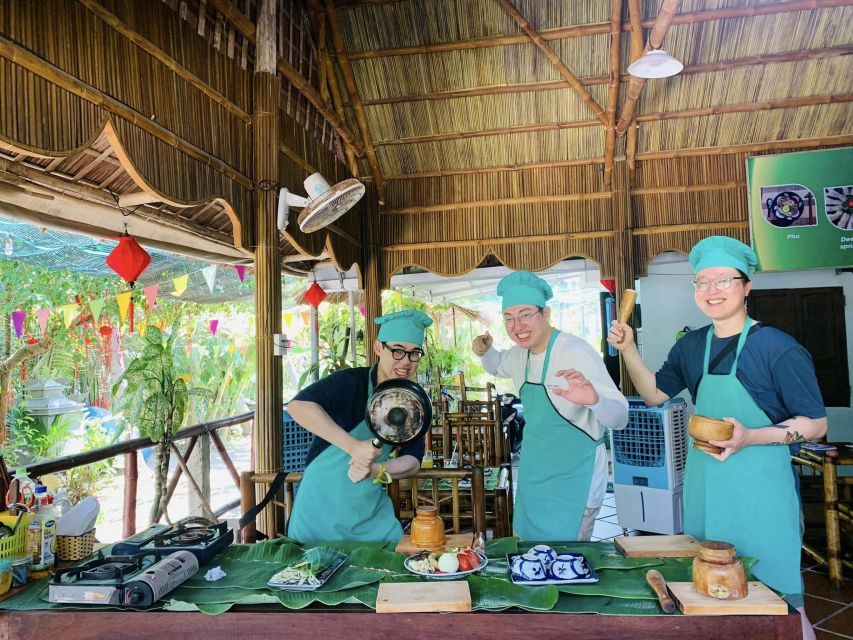 Hoi An/Da Nang: Vegetarian Cooking Class & Basket Boat Ride - Reaching Cam Thanh from Hoi An or Da Nang