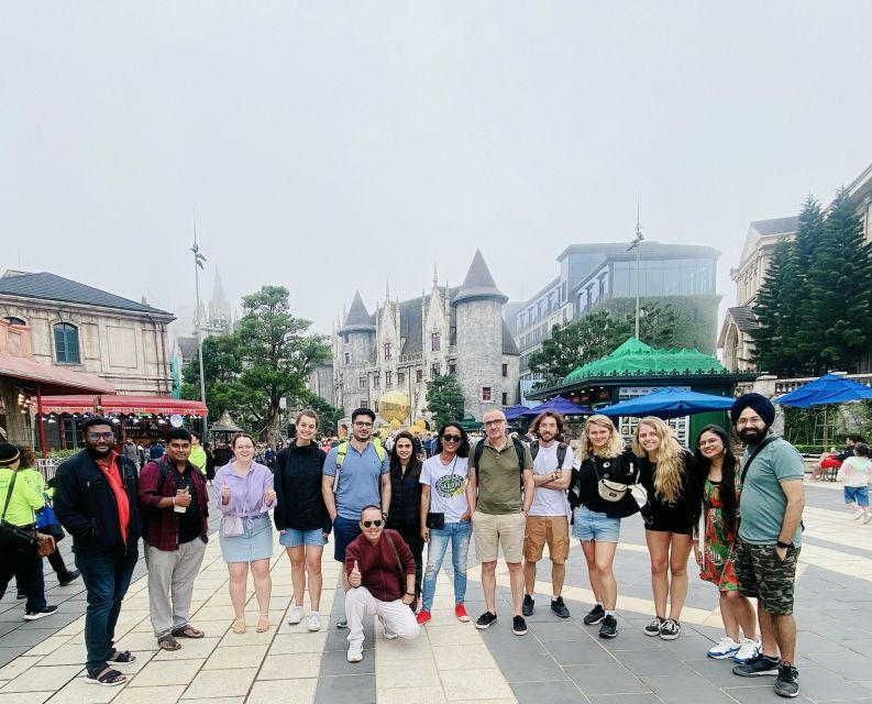 Hoi An/Danang: Bana Hills and Golden Bridge Small Group Tour - Gardens, pagoda, and the French-themed stops