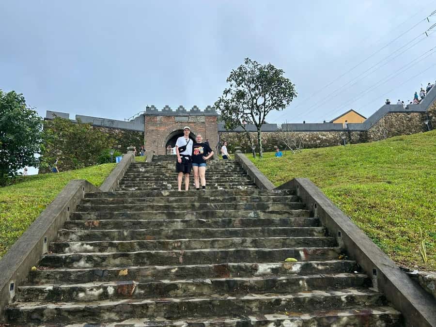Hoi An: Golden Bridge, Marble Mt, & Lady Buddha Private Trip - Golden Bridge at Ba Na Hills, the visual centerpiece