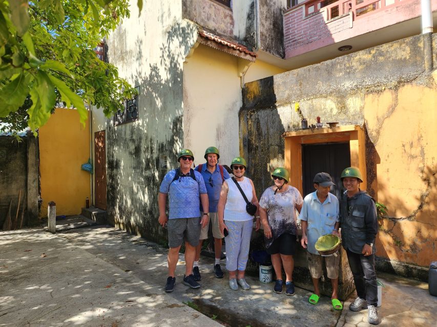 Hoi An Highlights and Hidden Gems Tour by Vespa - The bamboo basket boat in the water coconut forest