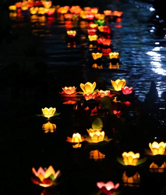 Hoi An : Hoai River Boat Trip by Night and Floating Lantern - Cruising the Thu Bon River for 10 to 15 minutes