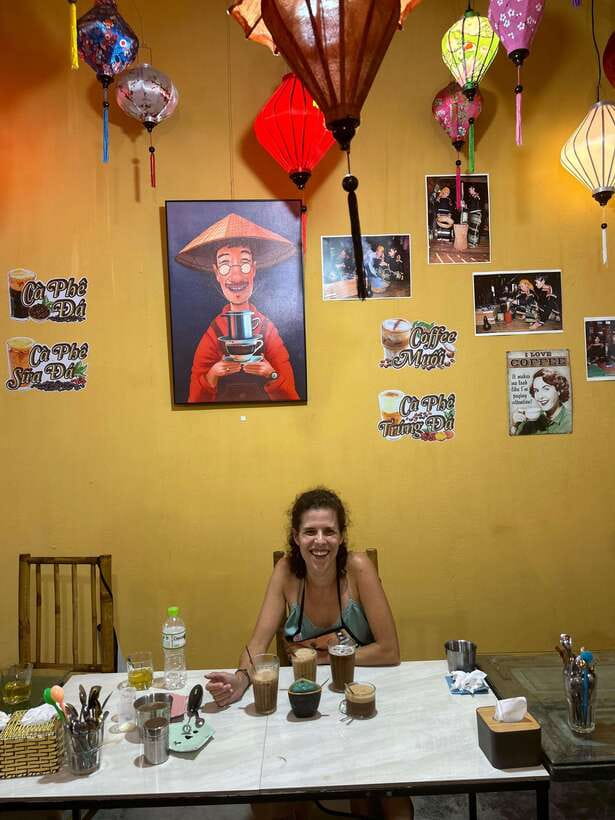 Hoi An: Lantern and Coffee Making Class - Choosing fabric and shaping your souvenir