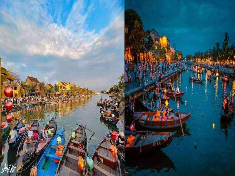 Hoi An : Lantern Boat Trip & Release Lantern - What you see during the 20-minute ride