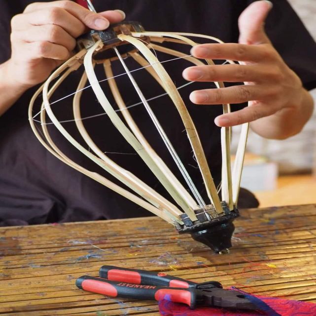 Hoi An: Local Foldable Lantern-Making Class with Locals - Choosing the shape, fabric, and finishing details