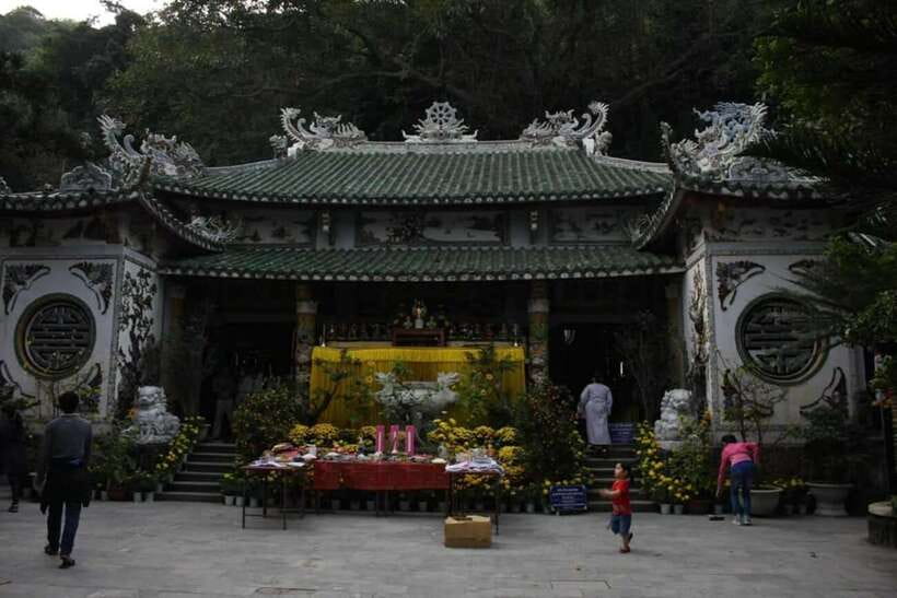 Hoi An: Marble Mountain, Am Phu Cave and Monkey Mountain - Marble Mountains begins with stone steps and sacred caves