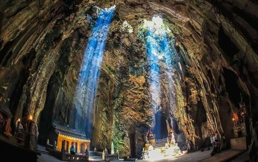Hoi An: Marble Mountain, Am Phu Cave and Monkey Mountain - A Vietnamese lunch adds value to the morning tour