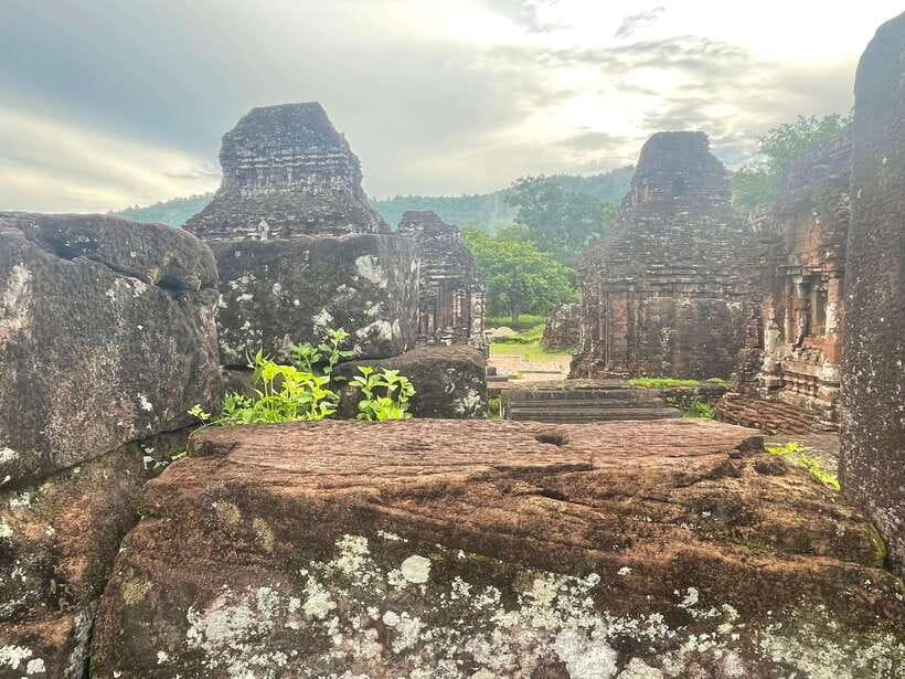 Hoi An: My Son Ruins: Guide-Bus-Boat-Cultural Show-Lunch - Rice paper and brocade in the forest area