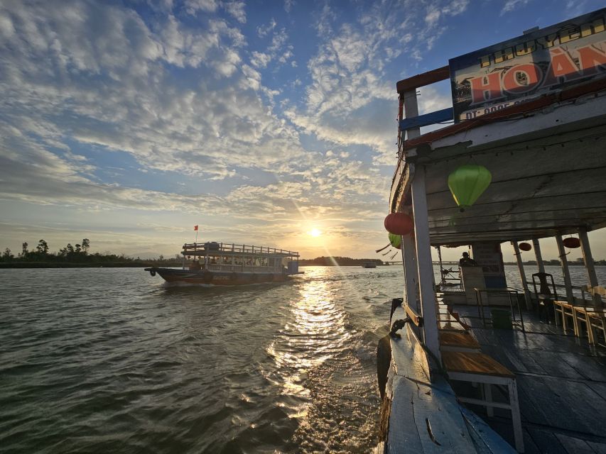 Hoi An: My Son Sanctuary & Sunset River Cruise BBQ or Banhmi - Leaving Hoi An around 12:30