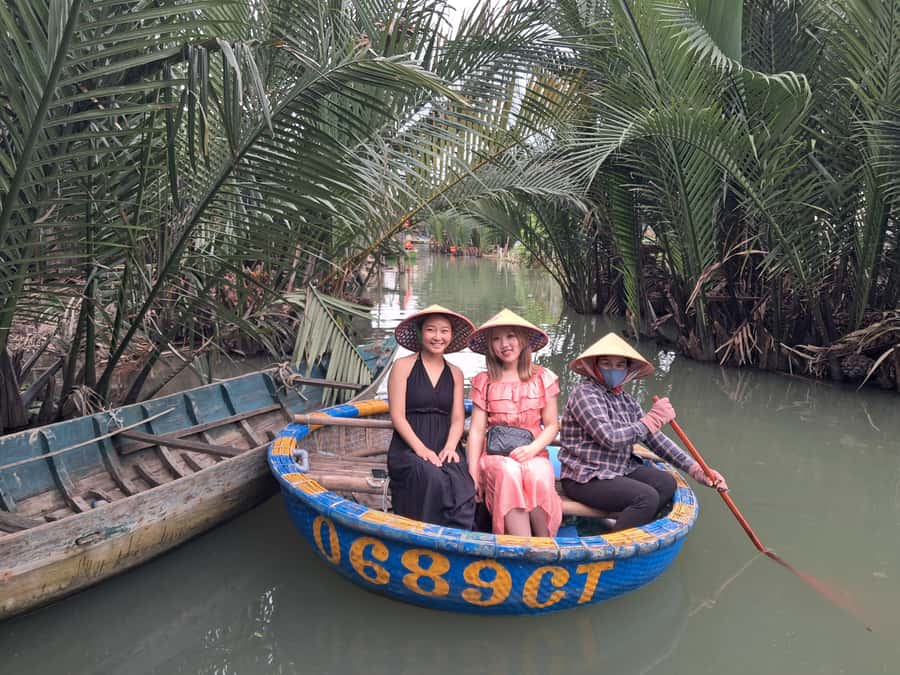 Hoi An: My Son Sanctuary with Basket Boat and Lunch Options - Making rice paper in a local house