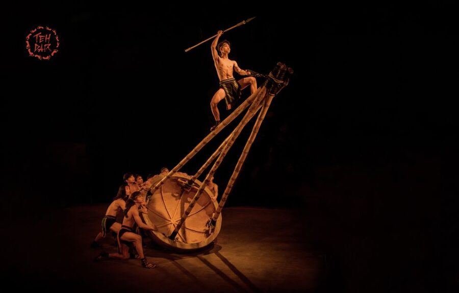 Hoi An: Teh Dar Vietnamese Bamboo Circus at Lune Center - Arriving at the bamboo dome