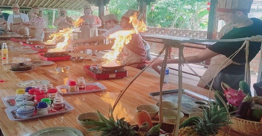 Hoi An:Traditional Cooking Class with Cam Thanh Local Family - Four dishes, prepared for easy assembly