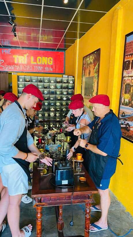 Hoi An: Vietnamese Coffee Making Workshop at Local Roastery - Four Vietnamese coffees, one small classroom