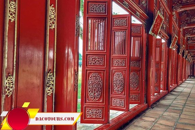 Hue Citadel tour by authentic Train via Hai Van Pass from Da Nang - Khai Dinh Tomb and the final royal stop