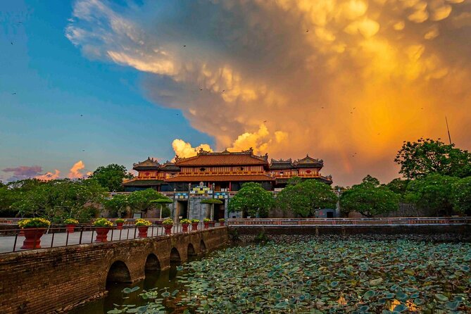 HUE City 1 Day Guided Tours from Da Nang City - Thien Mu Pagoda beside the Perfume River