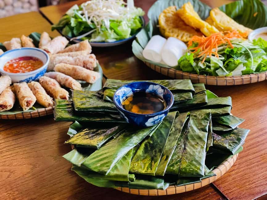 Hue City: Cyclo, Market Tour & Cooking Class at Madam Thu - The meal is part of the value