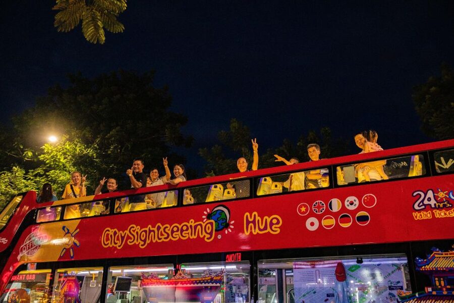 Hue: City Sightseeing Hop-On Hop-Off Bus Tour - Pilgrimage Village and Tu Duc Tomb
