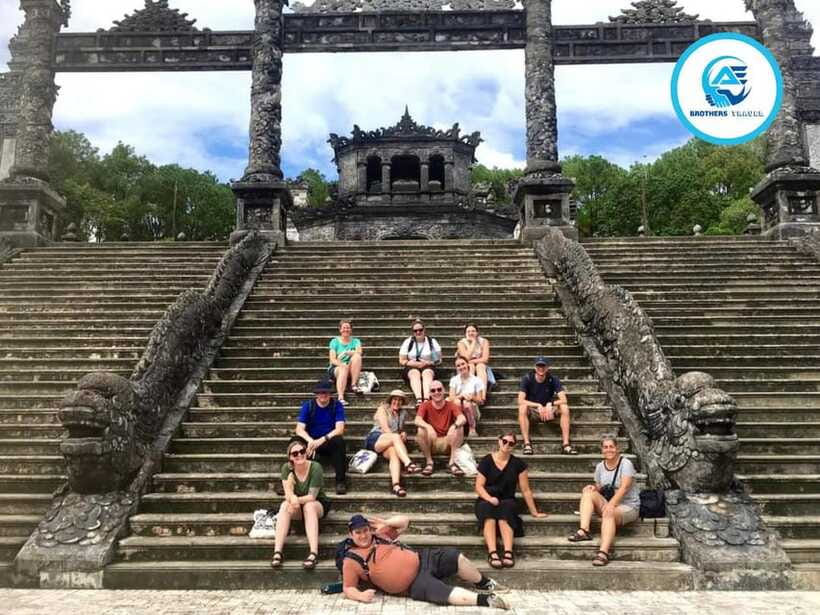 Hue City Tour Full Day - Group Tour - Khai Dinh Tomb’s compact blend of styles