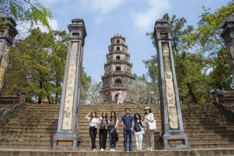 Hue City Tour Full day - Small group tour - The calm geometry of Minh Mang Tomb