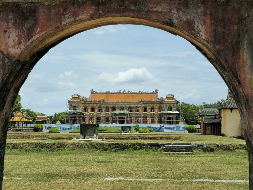 Hue Imperial city walking tour and optional royal tombs - Hien Lam Cac Pavilion and The Mieu Temple