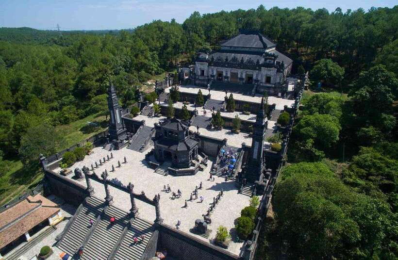Hue: Private Dragon Boat, Pagoda, and Royal Tomb Tour - The Imperial City, built for the Nguyen dynasty