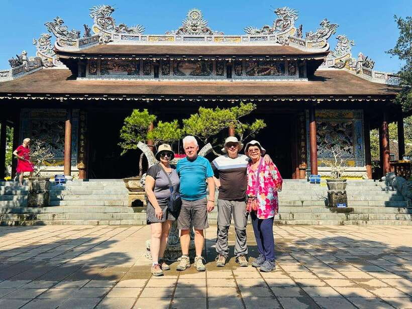 Hue: Royal Tombs & Pagoda Private Tour By Dragon Boat & Car - Thien Mu Pagoda and Hue’s spiritual center